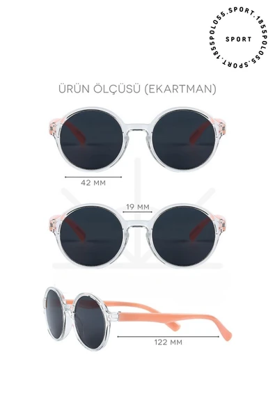 Aynalı Cam Yuvarlak Kasa Erkek Güneş Gözlüğü - 3
