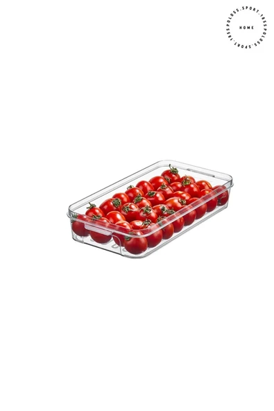 4x Adet Buzdolabı Organizeri 2 LT Saklama Kabı & Erzak Kabı & Düzenleyici - 2