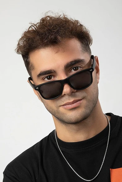 Xed Wayfarer Siyah Erkek Güneş Gözlüğü ürün görseli
