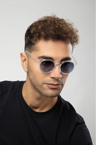 Yuvarlak Model Erkek Güneş Gözlüğü - 2