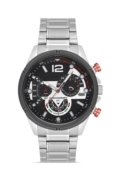 Dekoratif Kadran Metal Kordon Erkek Kol Saati - 2