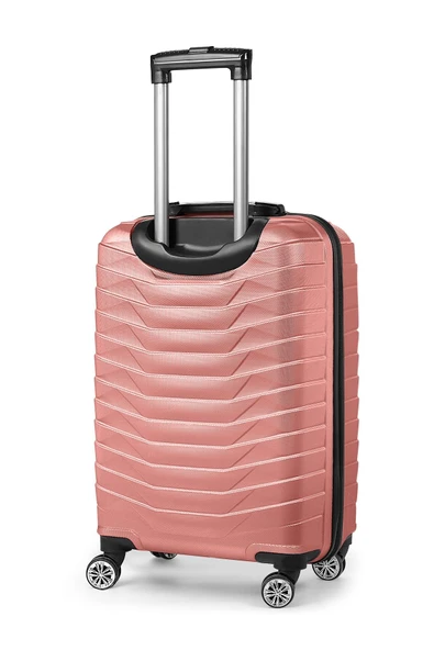 Abs Küçük/kabin Boy Valiz Pembe - 2