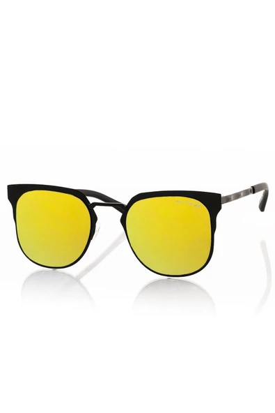 Aynalı Cam Sarı Kadın Güneş Gözlüğü ürün görseli