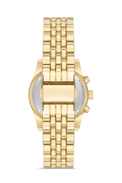 Dekoratif Göstergeli Metal Kordon Kadın Kol Saati - 3