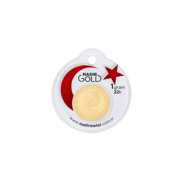 1 Gram 22 Ayar Külçe Altın - Resim 2