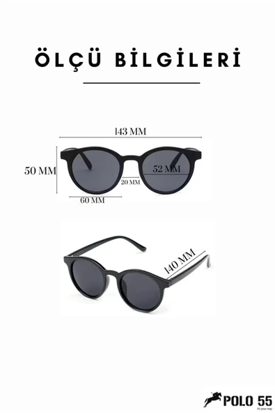 Turuncu Yuvarlak Kemik Kasa Kadın Güneş Gözlüğü - Resim 2