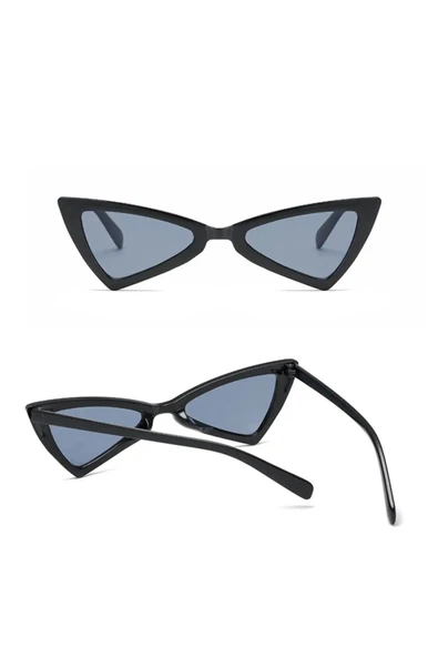 Siyah Kurdela Kadın Güneş Gözlüğü - Resim 3