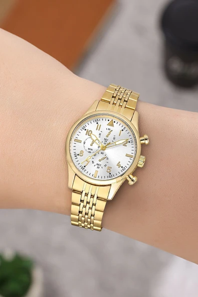 Zamansız Tasarım Metal Kordon Kadın Kol Saati ürün görseli