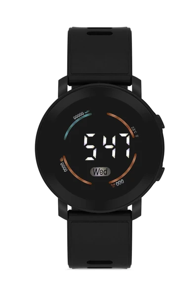 Dijital Kadran Silikon Kordon Unisex Kol Saati - 2