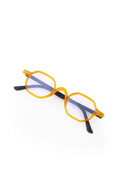 Matte Yellow Mavi Işık Filtreli Mavi Işık Koruyucu Gözlük - 2