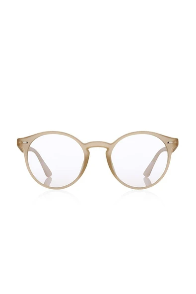 Yuvarlak Anahtar Model Mat Ten Kadın B-block Mavi Işık Korumalı Gözlük - Resim 2