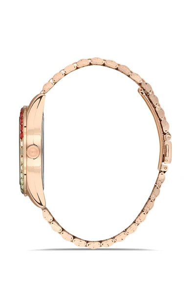 Renkli Tasarım Taşlı Kadın Kol Saati - 2