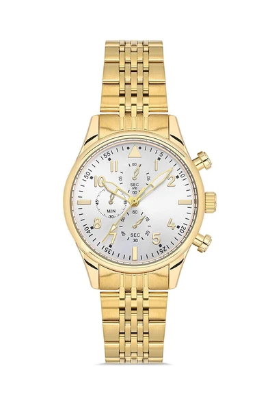 Zamansız Tasarım Metal Kordon Kadın Kol Saati - Resim 2