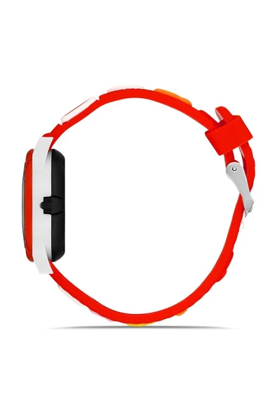 Kırmızı Renkli Figürlü Kordon Dijital Çocuk Kol Saati - 2