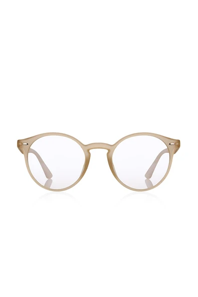 Anahtar Model Mat Ten Kadın Mavi Işık Gözlüğü - Resim 2