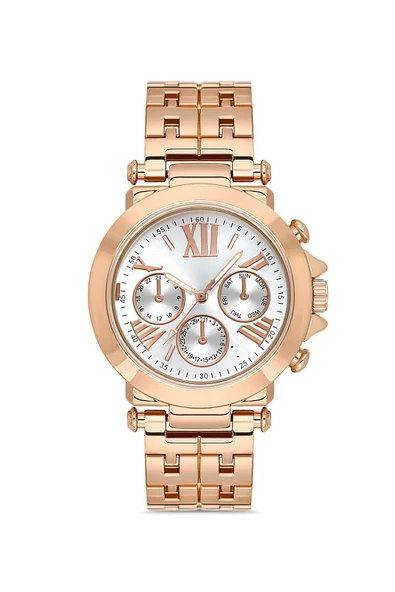 Dekoratif Göstergeli Zamansız Tasarım Kadın Kol Saati - 2