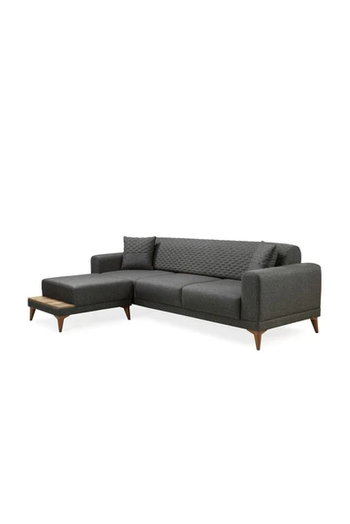 Ak sofa Stil Köşe Koltuk Takımı Gri - 4