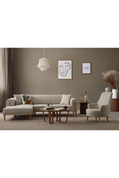 Ak sofa Leon Köşe+Berjer Sol Köşe
