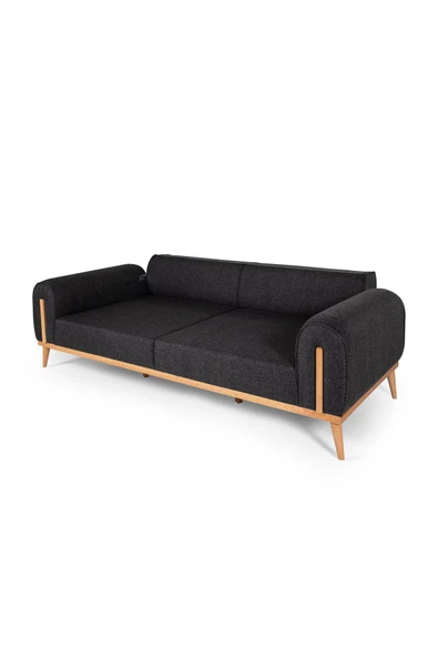 Ak sofa Leon Koltuk Takımı Antrasit 3 3 1 1 - 5