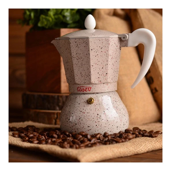 TAŞEV BRİONİ MOKA POT - 6 FİNCAN - 2