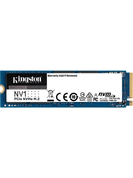Kingston Nv1 500GB 2100-1700MB M.2 2280 NVMe SSD
