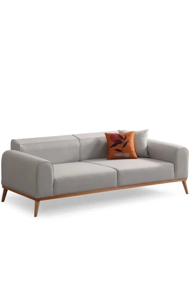 Ak sofa Odessa Koltuk Takımı Bej Renk 3+3+1 - 4