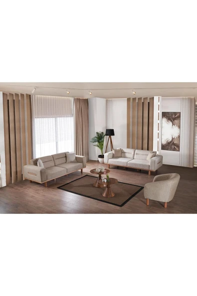 Ak sofa Bohem 3+3+1 Koltuk Takımı