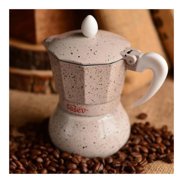 TAŞEV BRİONİ MOKA POT - 6 FİNCAN - 3