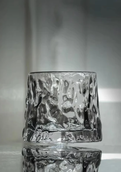 Stone 2li Karıştırıcı Kokteyl Bardağı - Meşrubat Bardak Takımı - Dönme Mekanizmalı- 160 ML - Resim 4