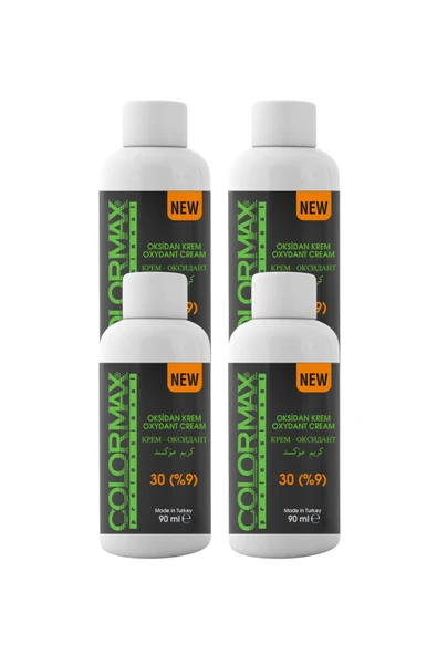 Colormax A1556 New 2025/30 Vol (%9) Aktivatör Krem Oksidan 90 Ml x 4 Adet