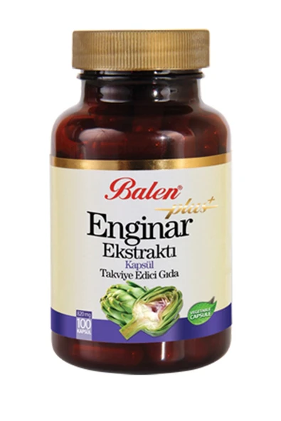 Enginar Plus Ekstrakt 820mg*100 Kapsül