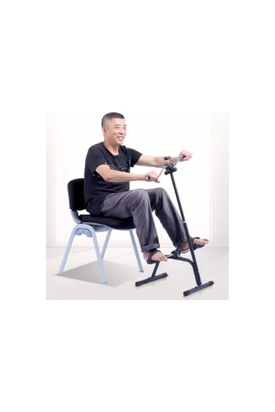 PEKİAL MAYN Medikal Çift Pedallı El Ve Ayak Egzersiz Bisikleti , Mini Kondisyon Bisikleti Ayarlanabilir - 2