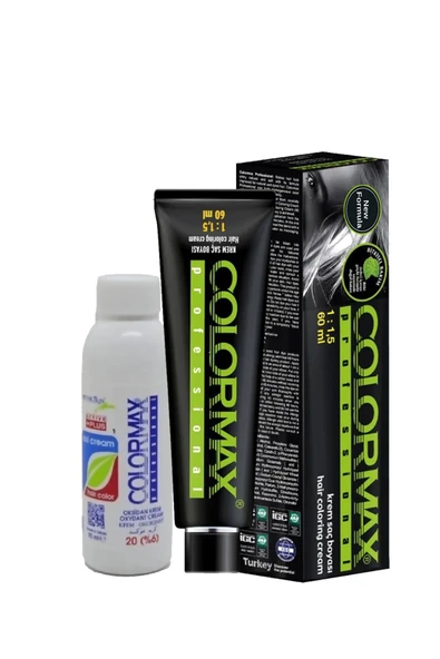 Colormax A1689 New 2025/04 Kestane 60 Ml 1 Adet Saç Boyası + 1 Adet 90 Ml Oksidan Set