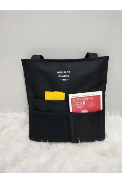 MODİBAGS Changıng Tıme 5 Cepli Kadın Spor Omuz Ve Kol Çantası 36*40* - 5