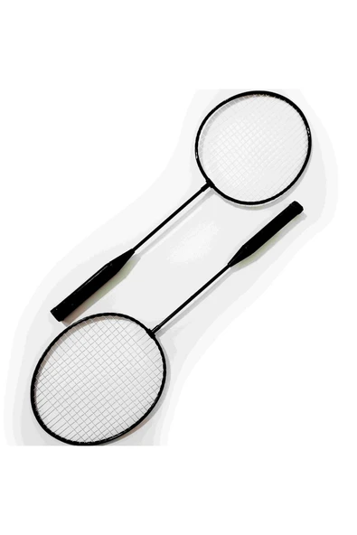 SLİPT Badminton Raket Seti 2 Raket 1 Top - Resim 3