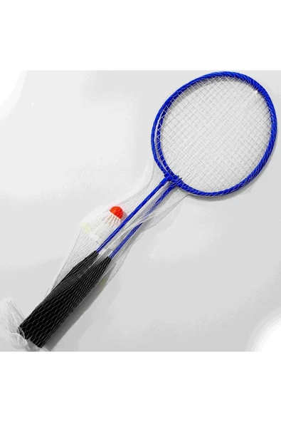 SLİPT Badminton Raket Seti 2 Raket 1 Top