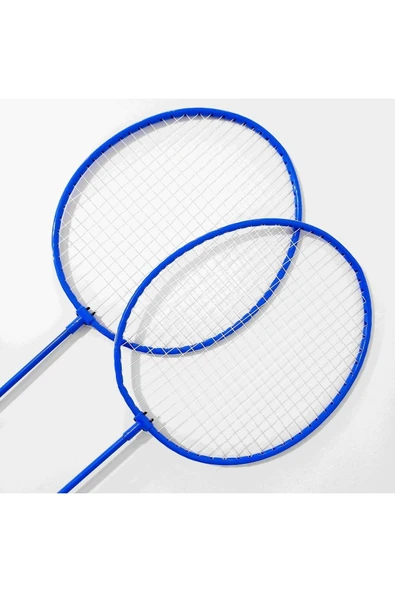 SLİPT Badminton Seti 2 Raket 6 Top - 3