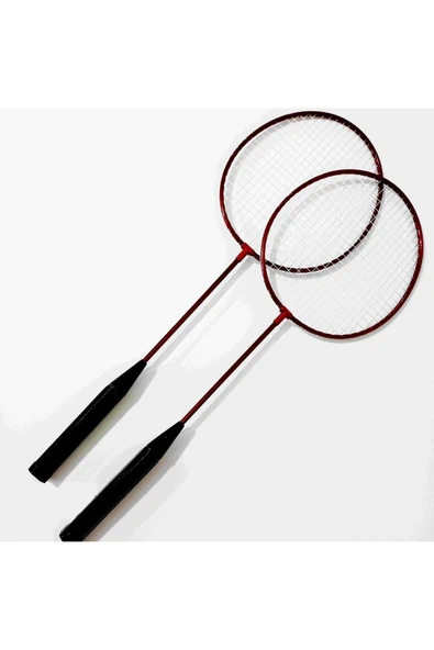 SLİPT Badminton Raket Seti 2 Raket 1 Top - 2