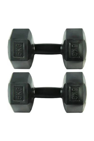 AYAZ SPORT Arbentedarik Dambıl Seti 5 Kg X 2 Adet 10 Kg Ağırlık Seti Dumbell Set