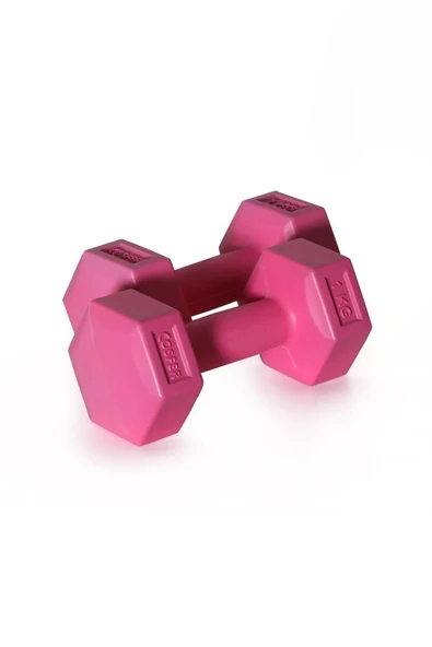 COSFER 1 Kg X2 Adet Plastik Dambıl - 4