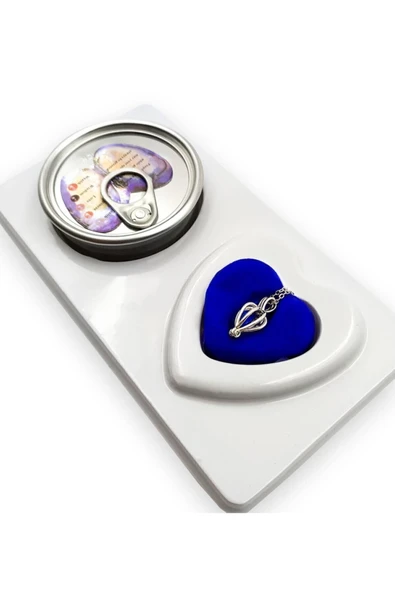 VEGAHEDİYE İstridye İçinde İnci Kolye - 4