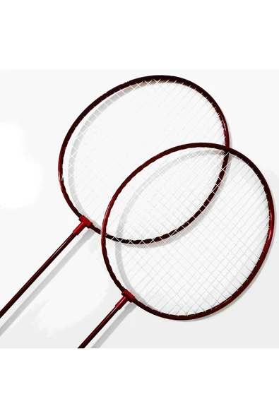 SLİPT Badminton Raket Seti 2 Raket 1 Top - 3