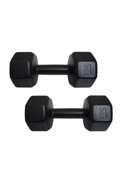 SPİN 3 Kg X 2 Adet 6 Kg Dambıl Seti, Dumbell Set