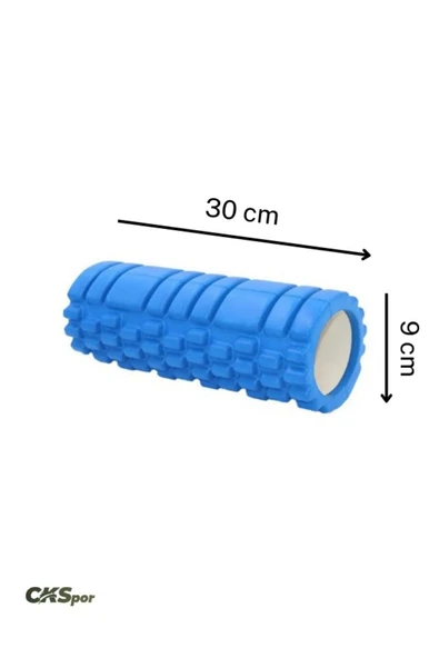 CKSPOR Kısa Foam Roller Masaj Köpüğü Köpük Rulo Yuvarlama Köpüğü CKS44