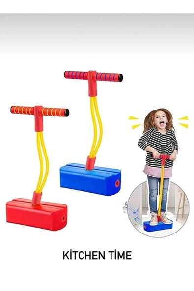 KİTCHEN TİME Çocuklar Için Atlama Zıplama Oyuncağı Boy Uzatıcı Eğitici Fiziksel Zihinsel Geliştirici Spor Oyun ürün görseli 1