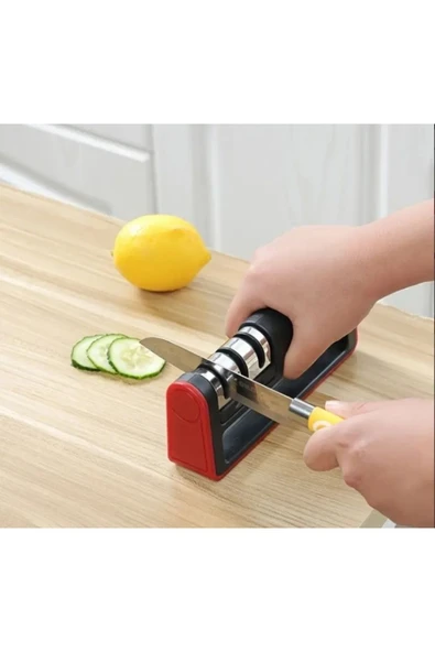 SHARPENER 1 adet Taşınabilir Çok Fonksiyonlu Bıçak Bileyicimizle Her Yerde Bıçakları Keskinleştirin - 2