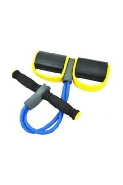 ARUS Body Trimmer Egzersiz Aleti El Ayak Direnç Yayı Lastiği Spor Fitness Vücut Karın Kondisyon Lastik - 2