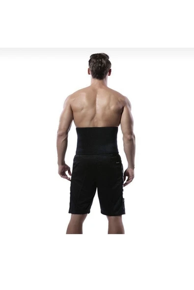 PEKİAL Termal Sauna Kemer Zayiflatan Kemeri Yag Bel Göbek Eritme Inçeltme Terleme Korsesi Neopren Kumaş - 3