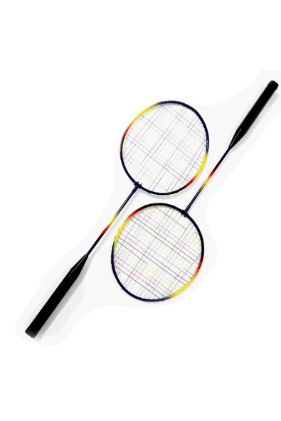 SLİPT Badminton Raket Seti 2 Raket 1 Top - 2