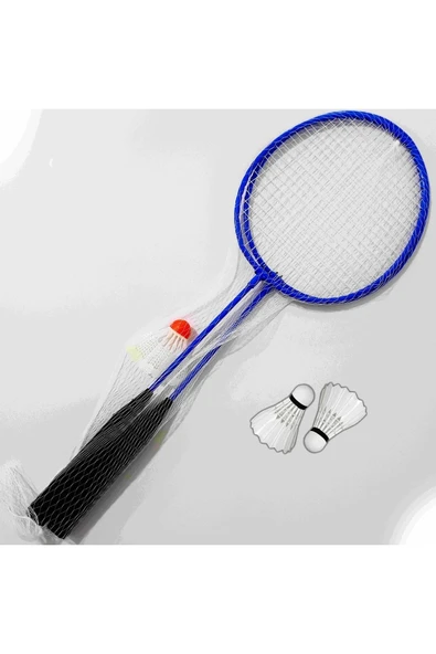 SLİPT Badminton Seti 2 Raket 3 Top